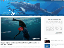 Tablet Screenshot of oceansbelow.net